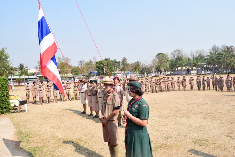ค่ายพักแรมลูกเสือ เนตรนารี ปีการศึกษา 2558