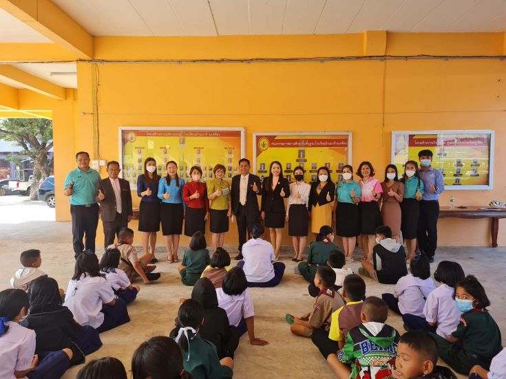 รับการนิเทศ กำกับติดตาม การเปิดภาคเรียนที่ 2 ปีการศึกษา 2565