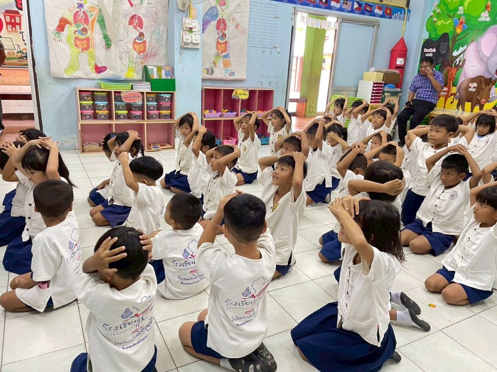 กิจกรรมซ้อมแผนเผชิญเหตุวาตภัย อุทุกภัย 