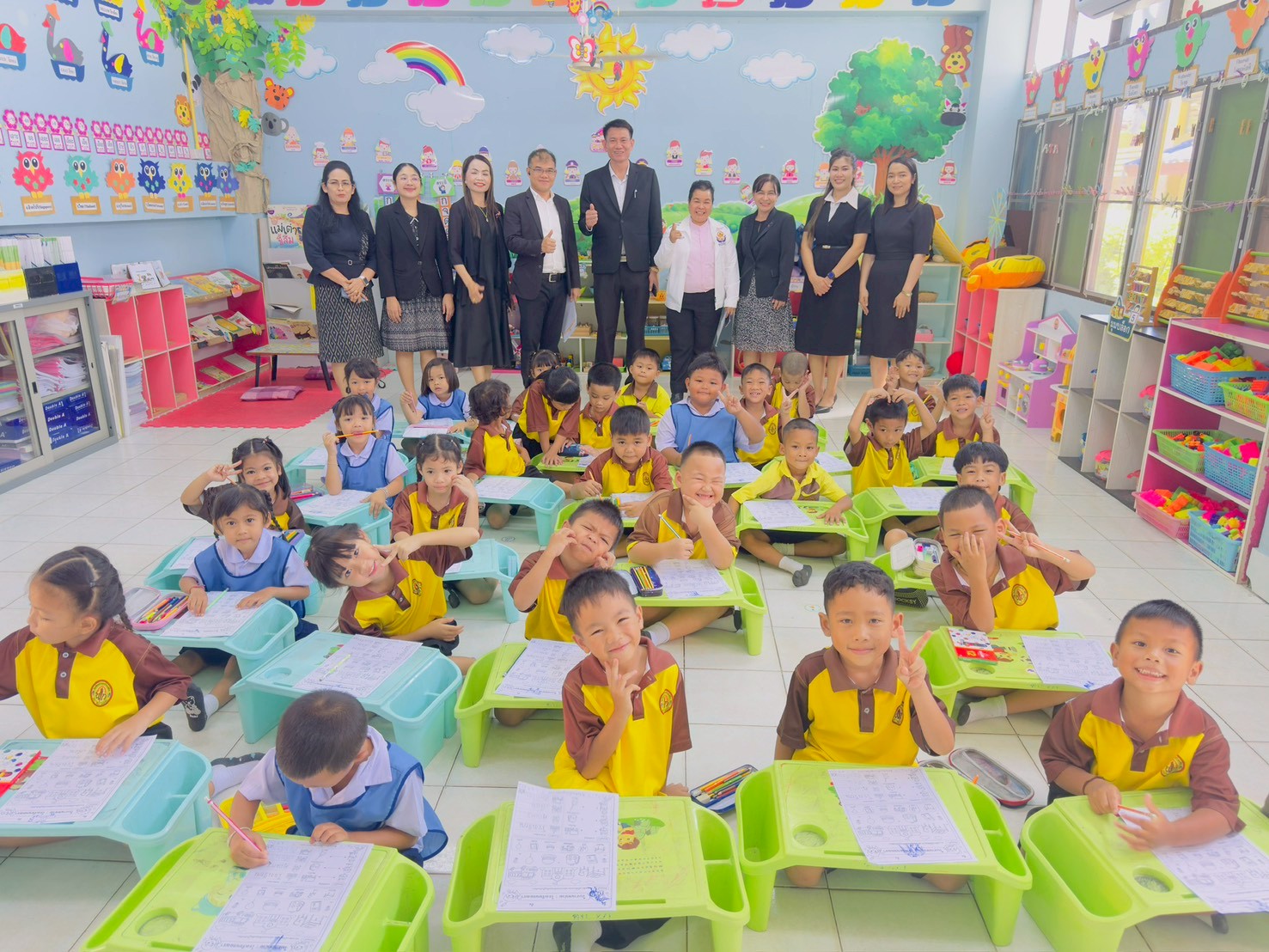 รับการนิเทศ กำกับ และติดตามการเตรียมความพร้อมการเปิดภาคเรียนที่ 1 ปีการศึกษา 2569