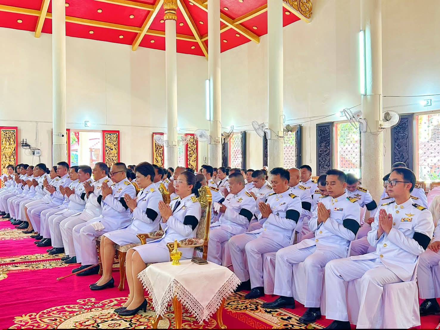 พิธีเจริญพระพุทธมนต์ถวายพระกุศล เนื่องในโอกาสฉลองพระชนมายุ ๙๙ พรรษา สมเด็จพระอริยวงศาคตญาณ สมเด็จพระสังฆราชฯ