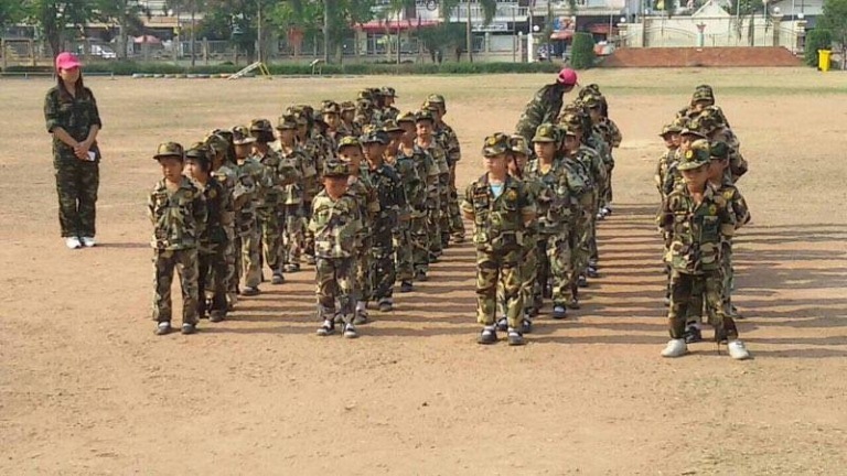 ค่าย รด.น้อย กองร้อยอนุบาล