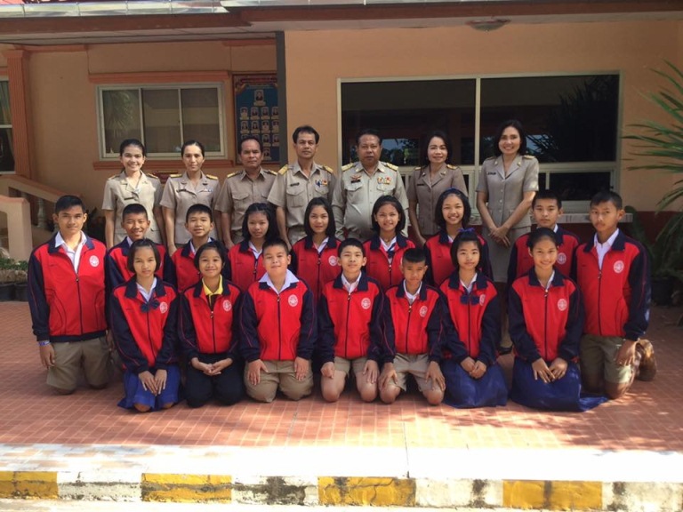 พิธีมอบเสื้อสามารถ ตัวแทนนักเรียนเข้าร่วมการแข่งขัน งานศิลปหัตถกรรมนักเรียน ครั้งที่ 65 ระดับภาคฯ