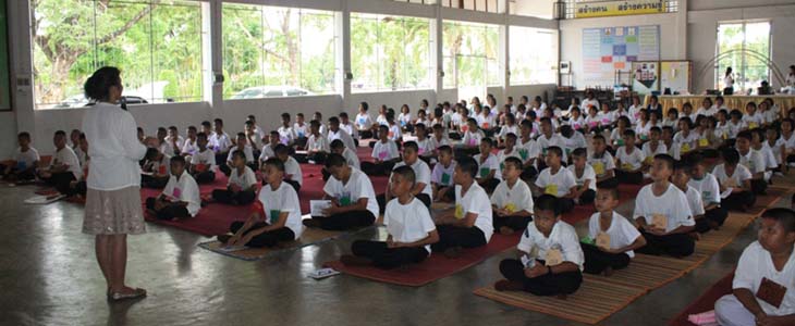 การอบรมเชิงปฏิบัติการโครงงานคุณธรรม นำเด็กไทย ใฝ่จิตอาสา รุ่น 2