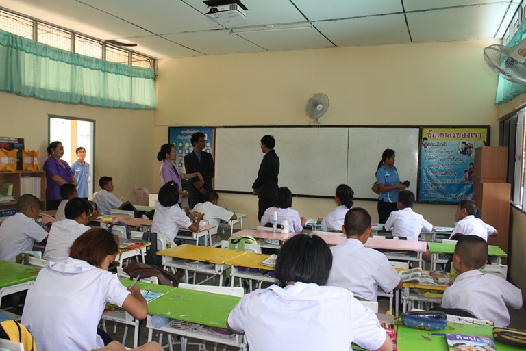 กลุ่มโรงเรียน อำเภอเอราวัณ จังหวัดเลย ศึกษาดูงานการจัดกิจกรรมการเรียนการสอนรูปแบบ BBL