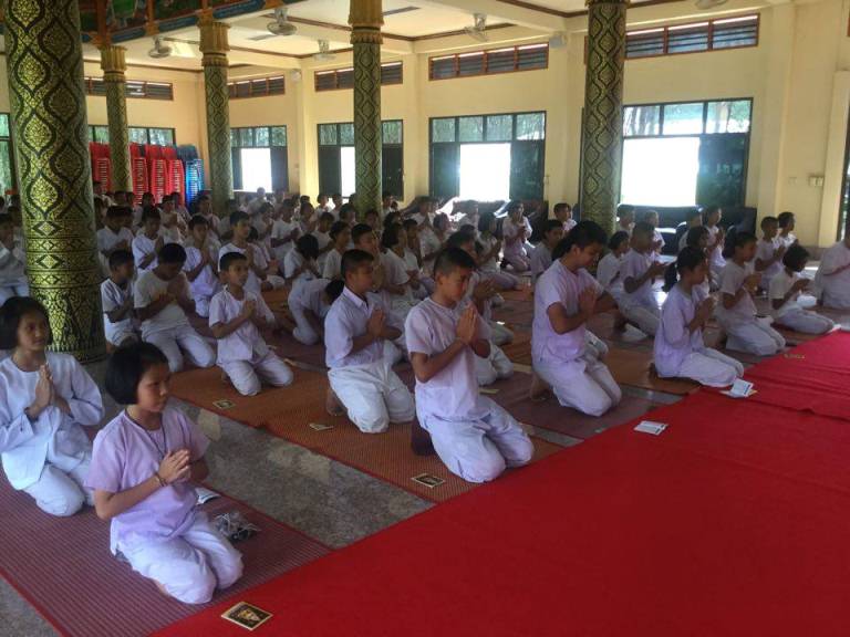 ค่ายคุณธรรม จริยธรรม ชั้นประถมศึกษาปีที่ 6