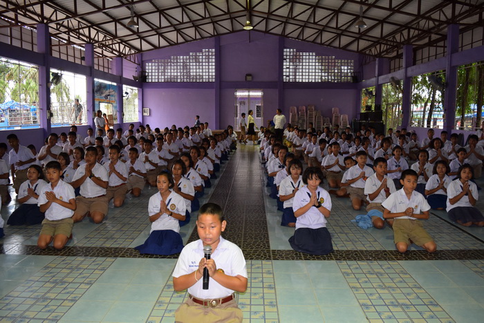 พิธีเปิดโครงการ โรงเรียนวิถีพุทธวิถีไทย