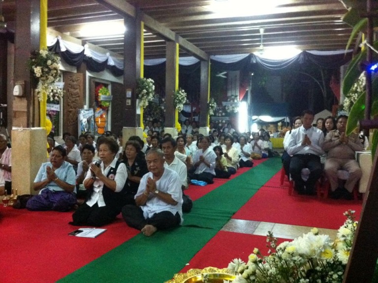 งานสวดอภิธรรมศพหลวงพ่อพระครูศรีปัญญาประโชติ